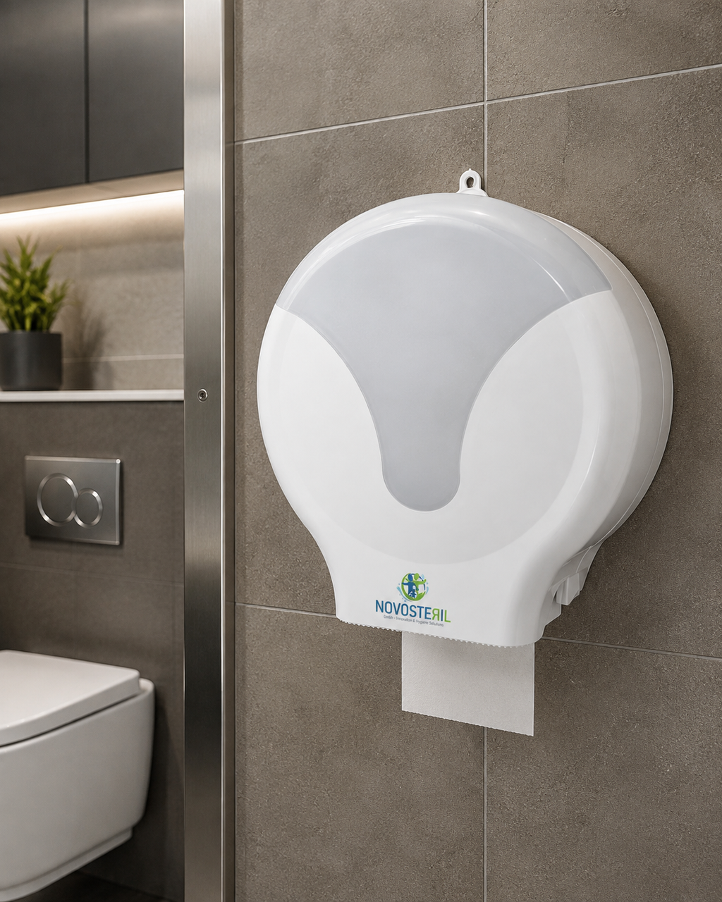 Novosteril I  Toilettenpapierspender modern und hochwertig