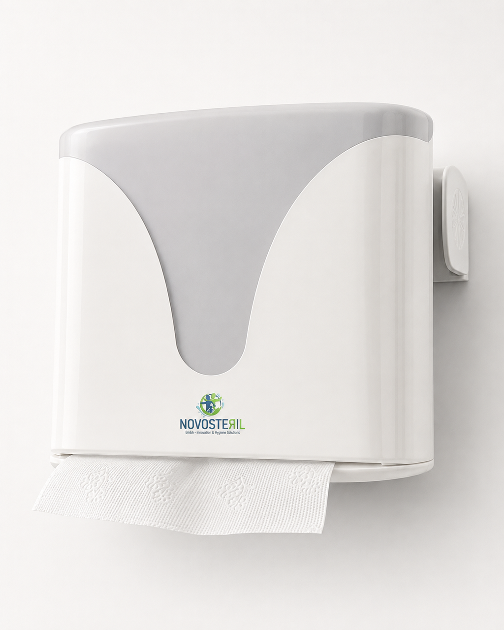 Der NOVOSTERIL I Z-Falz Papierspender  Ideal für Praxen, Optiker und Schönheitssalons